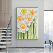 Load image into Gallery viewer, Daffodil Floral Cross Stitch Kit - AIMDIY
