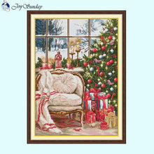 Load image into Gallery viewer, Decorating Christmas 14CT Cross Stitch - AIMDIY