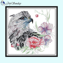 Load image into Gallery viewer, Eagle and Flowers - AIMDIY