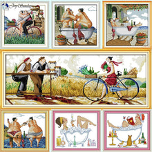 Load image into Gallery viewer, Enjoy Life Character Patterns - AIMDIY