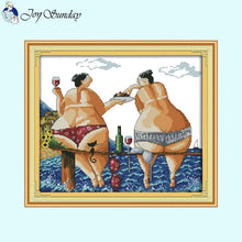 Load image into Gallery viewer, Enjoy Life Character Patterns - AIMDIY