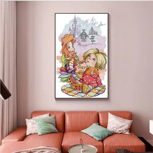 Load image into Gallery viewer, Expectations Cartoon Character Cross Stitch Kit