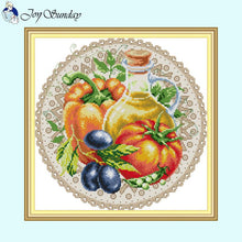 Load image into Gallery viewer, Flower Basket and Round Fruit - AIMDIY