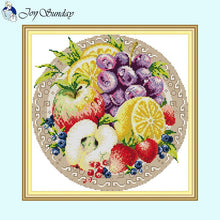 Load image into Gallery viewer, Flower Basket and Round Fruit - AIMDIY