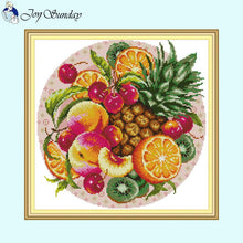 Load image into Gallery viewer, Flower Basket and Round Fruit - AIMDIY