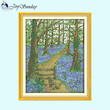 Load image into Gallery viewer, Flower Scenery Cross Stitch Kits - AIMDIY