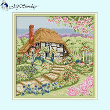 Load image into Gallery viewer, Flower Cottage Landscapes       Needlework - AIMDIY