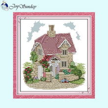 Load image into Gallery viewer, Flower Cottage Landscapes       Needlework - AIMDIY