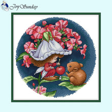 Load image into Gallery viewer, Flower Fairy Cartoon - AIMDIY