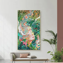 Load image into Gallery viewer, Flower Fairy DIY Art Character Pattern Cross Stitch Sewing Kits - AIMDIY