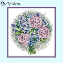 Load image into Gallery viewer, Flower Hand Bouquets Floral Pattern 11ct 14ct - AIMDIY