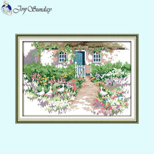 Load image into Gallery viewer, Flower House Landscape s         Thread - AIMDIY