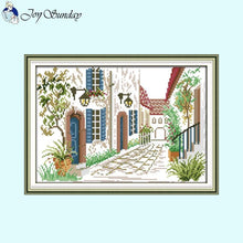 Load image into Gallery viewer, Flower House Landscape s         Thread - AIMDIY