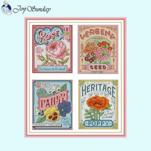 Load image into Gallery viewer, Flower Illustrations Floral Pattern - AIMDIY