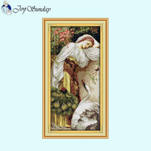 Load image into Gallery viewer, Flower Picking Beauty Character - AIMDIY