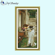 Load image into Gallery viewer, Flower Picking Beauty Character - AIMDIY