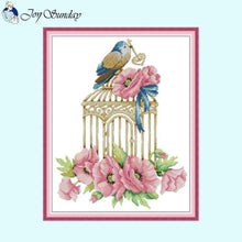 Load image into Gallery viewer, Flower and Bird Pattern DMC - AIMDIY