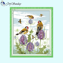 Load image into Gallery viewer, Flower and Bird Pattern DMC - AIMDIY