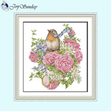 Load image into Gallery viewer, Flower and Bird Pattern DMC - AIMDIY