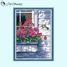 Load image into Gallery viewer, Flower and Bird Pattern DMC - AIMDIY