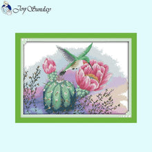 Load image into Gallery viewer, Flower and Bird Pattern DMC - AIMDIY