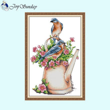 Load image into Gallery viewer, Flower and Bird Pattern DMC - AIMDIY