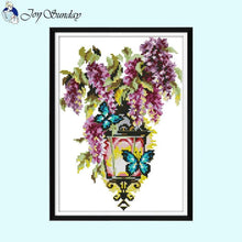 Load image into Gallery viewer, Flower and Lamp Pattern - AIMDIY