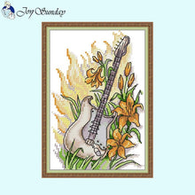 Load image into Gallery viewer, Flower And Musical Instrument - AIMDIY