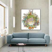 Load image into Gallery viewer, Forest Garland Animal Scenery Pattern - AIMDIY