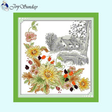 Load image into Gallery viewer, Four Seasons Flower Floral Pattern - AIMDIY