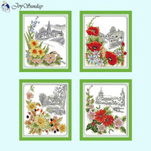 Load image into Gallery viewer, Four Seasons Flower Floral Pattern - AIMDIY