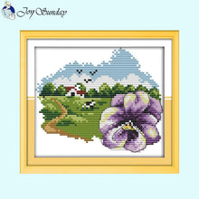 Load image into Gallery viewer, Four Seasons Flowers Needle and Thread Kids Handmade - AIMDIY