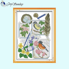Load image into Gallery viewer, Four Seasons Painted Stamped - AIMDIY