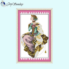 Load image into Gallery viewer, Four Seasons Queen   Character Pattern     Counted - AIMDIY
