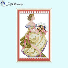 Load image into Gallery viewer, Four Seasons Queen   Character Pattern     Counted - AIMDIY
