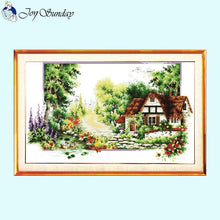 Load image into Gallery viewer, Four Seasons Scenery Cross Stitch Kits Printing - AIMDIY