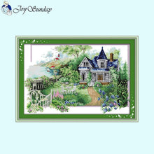 Load image into Gallery viewer, Four Seasons Scenery Cross Stitch Kits Printing - AIMDIY