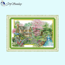 Load image into Gallery viewer, Four Seasons Scenery Cross Stitch Kits Printing - AIMDIY