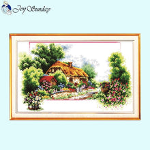 Load image into Gallery viewer, Four Seasons Scenery Cross Stitch Kits Printing - AIMDIY