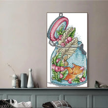 Load image into Gallery viewer, Fox in a Bottle Animal Motif - AIMDIY