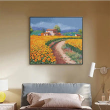 Load image into Gallery viewer, Garden Cottage Floral Cross Stitch Embroidery Kits - AIMDIY