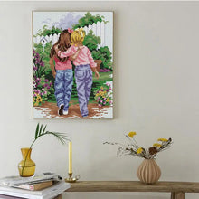 Load image into Gallery viewer, Good Friends DIY Character Patterns Cross Stitch Counted - AIMDIY