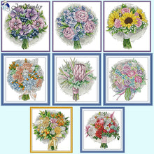 Load image into Gallery viewer, Cupped Flowers Floral Patterns - AIMDIY