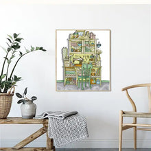 Load image into Gallery viewer, Cabinet Printed Cross Stitch Kits 16CT - AIMDIY