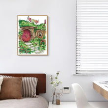 Load image into Gallery viewer, Hobbit Hut - Joy Sunday Cross Stitch Kit - AIMDIY