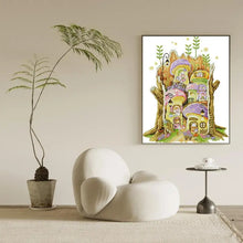 Load image into Gallery viewer, House of Fairies - Cross Stitch Kits For Adults - AIMDIY
