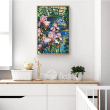 Load image into Gallery viewer, Iris Pond Cross Stitch Kit - AIMDIY