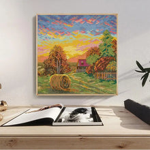 Load image into Gallery viewer, Autumn Evening Sun Cross Stitch Kit - AIMDIY