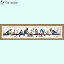 Load image into Gallery viewer, Joy Sunday - Bird Pattern Cross Stitch Kit - AIMDIY