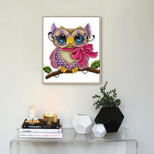 Load image into Gallery viewer, Joy Sunday Owl Animal Patterns Cross Stitch Kit - AIMDIY